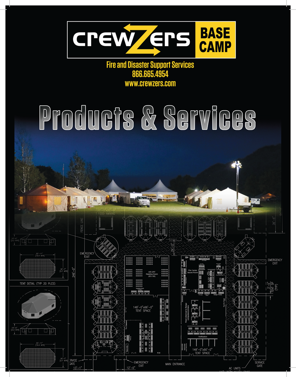 Crewzers Products and Services